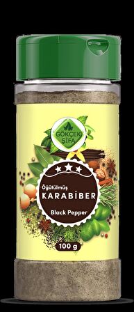 Öğütülmüş Karabiber (GROUND BLACK PEPPER) 100 Gr.