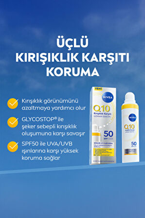 Q10 Günlük Gündüz Bakım Kremi SPF50 40ml