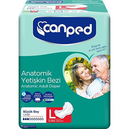 CANPED HASTA ALTI BEZİ BÜYÜK 8Lİ