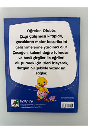 Sevimli Çizgi Çalışması Çiz Tamamla Boya