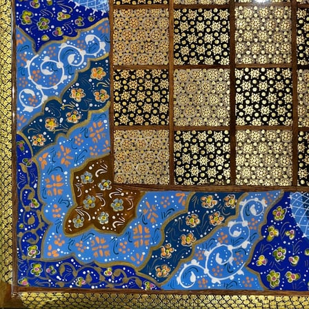 El Yapımı İran Hatem Satranç | 40×40 cm – Kare | İran Üretim
