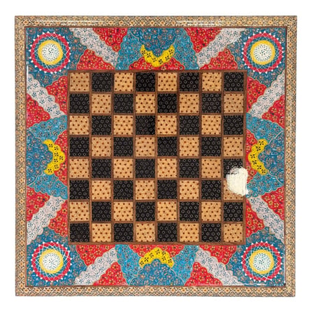El Yapımı İran Hatem Satranç | 40×40 cm – Kare | İran Üretim
