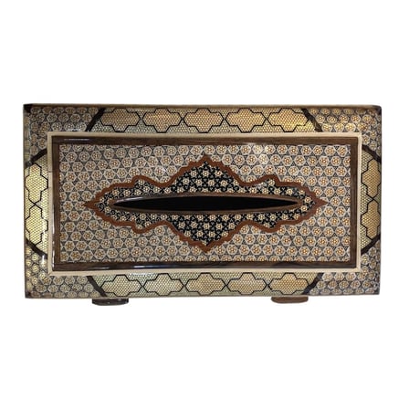 Hatem İşlemeli Peçetelik – El Yapımı 15 x 26 cm