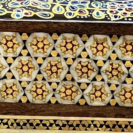 Hatem İşleme Çekmeceli Kalem Kutusu - 8x21 cm