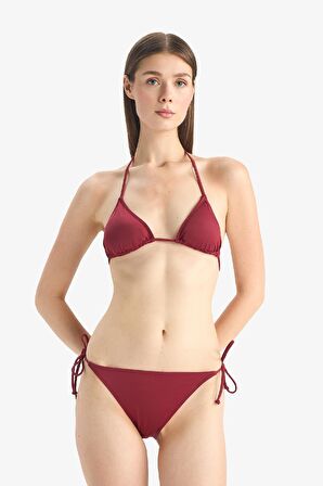 DeFacto Regular Fit Üçgen Bikini Üstü-Fall in Love T3666AZ25SMBR285