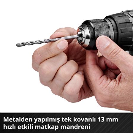 Einhell Professional Akülü Darbeli Vidalama TP-CD 18/60 Li-i BL Solo Power X-Change (Li-Ion, 18 V, kömürsüz motor, 60 Nm, 32.000 darbe/dk, akü ve şarj cihazı dahil değildir) - 4514205