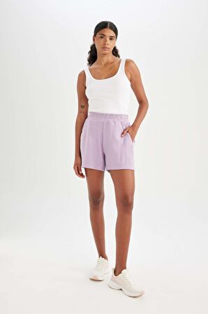 DeFactoFit Standart Fit Sporcu Kısa Paça Modal Şort D1278AX24HSPR500