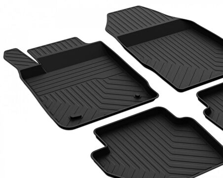 Ford Ecosport Ferrous 4D Havuzlu Kauçuk Paspas 2017 ve Üstü