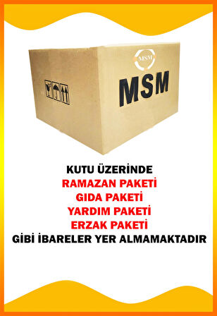 Ramazan Kolisi Erzak Paketi Mega Paket 45 Parça Çocuklar Için Çikolatalı Toplam 19kg No :14