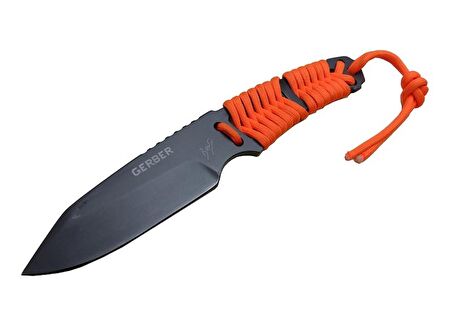 Gerber Paracord 4660812D Kamp Bıçak 20 cm - Metal, İpli Sap, Plastik Kılıflı