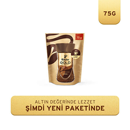 Tchibo Gold Selection Gold 75 gr Hazır Kahve