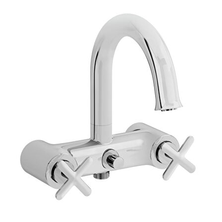 VitrA Origin Classic A42893 Banyo Bataryası, Krom