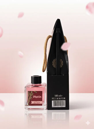 Platin Ecrin Bambu Çubuklu Oda Kokusu 100ml