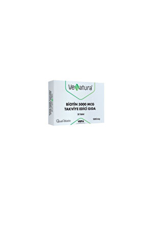 Venatura Biotin 5000 mcg 30 Tablet