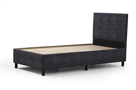 Hira Sabit Baza+Başlık Antrasit 90x190