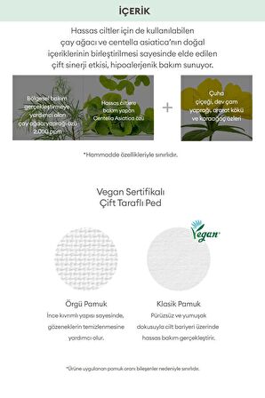 Yağlama ve Sivilcelenme Eğilimli Ciltler İçin Gözenek Bakım Pedi A'PIEU The Pure Tea Tree Pore Pad