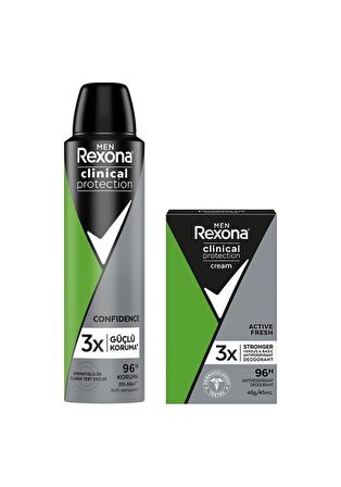 Rexona Clinical Protection Erkek Sprey Deodorant ve Stick Deodorant