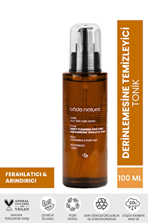 Bade Natural Derinlemesine Temizleyici ve Nemlendirici Tonik 100 ml