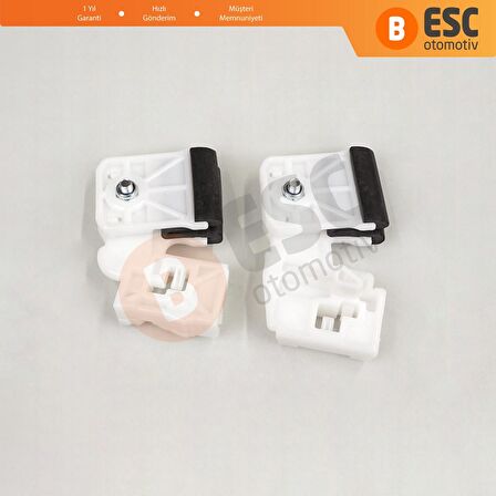 Hyundai Elantra HD Sonata 2006-2008 İçin Ön Sol Cam Klips Seti 824712H000