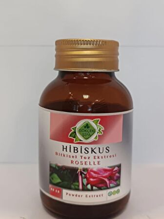 Hibiskus Toz Ekstresi 80 Gr. Cam Kavanoz