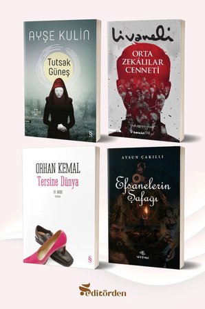 Tutsak Güneş/Ayşe Kulin - Orta Zekalılar Cenneti/Zülfü Livaneli - Tersine Dünya/Orhan Kemal - Efsanelerin Şafağı