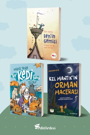 Ben’in Gemisi/Pieter Koolwijk - Nazoşi Teyze Bir Kedi Daha İstiyor/Anıl Basılı - Kel Mantık’ın Orman Macerası