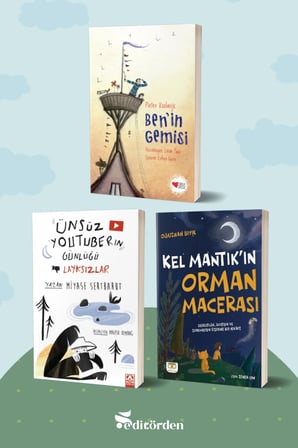 Ben’in Gemisi/Pieter Koolwijk - Ünsüz Youtuberın Günlüğü Layksızlar/Miyase Sertbarut - Kel Mantık’ın Orman Macerası