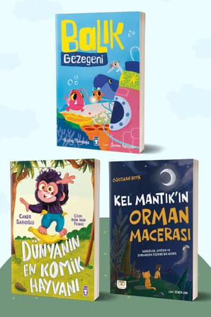 Balık Gezegeni/Büşra Tümkaya - Dünyanın En Komik Hayvanı/Caner Sarıoğlu - Kel Mantık’ın Orman Macerası/Oğuzhan Bıyık