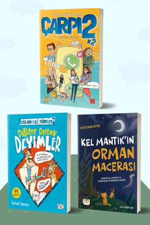 Çarpı 2/Hatice Kübra Tongar - Dillere Destan Deyimler/Ferhat Taştekin - Kel Mantık’ın Orman Macerası/Oğuzhan Bıyık