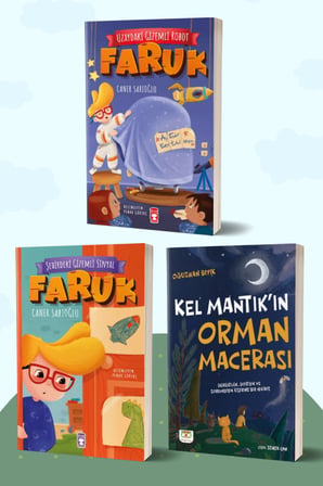 Uzaydaki Gizemli Robot Faruk - Şehirdeki Gizemli Sinyal Faruk/Caner Sarıoğlu - Kel Mantık’ın Orman Macerası/Oğuzhan Bıyık