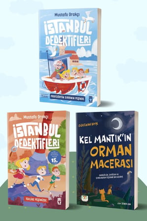 İstanbul Dedektifleri 3 Profesör’ün Sırrının Peşinde - İstanbul Dedektifleri 4 Tehlike Peşimizde/Mustafa Orakçı - Kel Mantık’ın Orman Macerası/Oğuzhan Bıyık