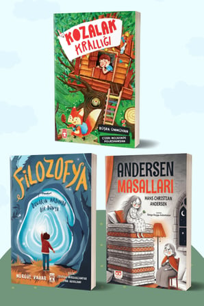 Kozalak Krallığı/Büşra Ümmühan Samancıoğlu - Filozofya Duvarın Ardında Bir Dünya/Nurgül Bahar - Andersen Masalları/Hans Christian Andersen