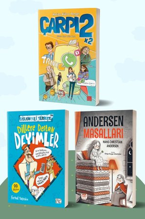 Çarpı 2/Hatice Kübra Tongar - Dillere Destan Deyimler/Ferhat Taştekin - Andersen Masalları/Hans Christian Andersen