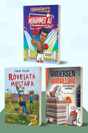 Muhammed Ali Tüm Zamanların En İyisi/Hüseyin Keleş - Röveşata Mustafa/Sinan Yaşar - Andersen Masalları/Hans Christian Andersen