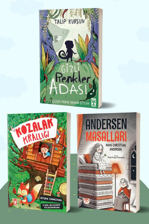 Gizli Renkler Adası/Talip Kurşun - Kozalak Krallığı/Büşra Ümmühan Samancıoğlu - Andersen Masalları/Hans Christian Andersen