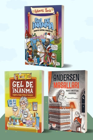 Şaşırtıcı Osmanlı Gerçekleri Eğlenceli Tarih/Nasuh Matrakçı - Sağlıkta Doğru Bilinen Yanlışlar/Dilara Sarı - Andersen Masalları/Hans Christian Andersen