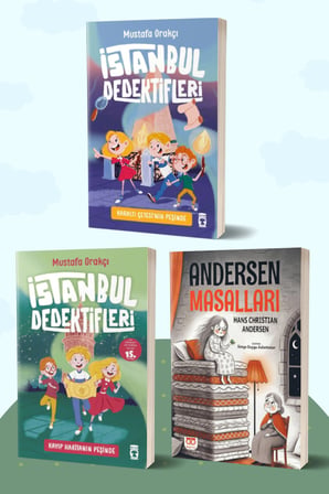 İstanbul Dedektifleri Karaltı Çetesinin Peşinde - İstanbul Dedektifleri Kayıp Haritanın Peşinde/Mustafa Orakçı - Andersen Masalları/Hans Christian Andersen