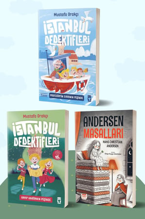 İstanbul Dedektifleri 3 Profesör’ün Sırrının Peşinde - İstanbul Dedektifleri Kayıp Haritanın Peşinde/Mustafa Orakçı - Andersen Masalları/Hans Christian Andersen