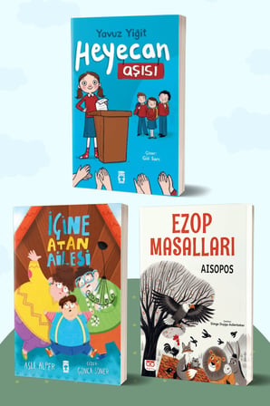 Heyecan Aşısı/Yavuz Yiğit - İçine Atan Ailesi/Aslı Alper - Ezop Masalları/Aisopos