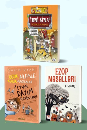 İbni Sina Hekimlerin Sultanı/Metin Özdamarlar - Eyvah, Dayım Kayboldu!/Salih Uyan - Ezop Masalları/Aisopos