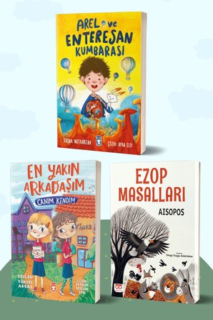 Arel ve Enteresan Kumbarası/Yaşar Bayraktar - Canım Kendim/Selcen Yüksel Arvas - Ezop Masalları/Aisopos