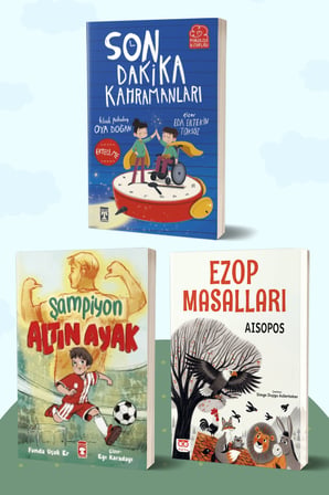 Son Dakika Kahramanları/Oya Doğan - Şampiyon Altın Ayak/Funda Uçuk Er - Ezop Masalları/Aisopos
