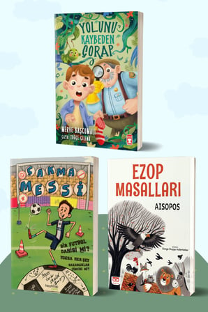Yolunu Kaybeden Çorap/Merve Başcumalı - Çakma Messi/Serdar Ergün - Ezop Masalları/Aisopos