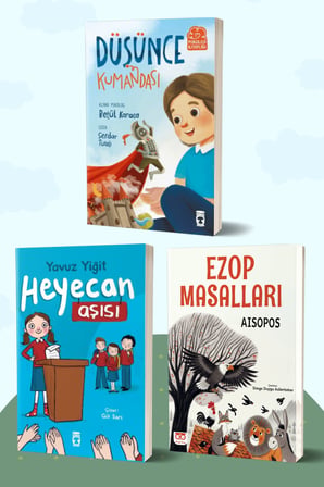 Düşünce Kumandası/Betül Karaca - Heyecan Aşısı/Yavuz Yiğit - Ezop Masalları/Aisopos