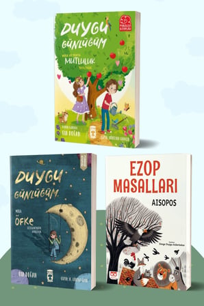 Mira ve Yekta Mutluluk Tatili’nde - Mira Öfke Gezegeninden Ayrılıyor/Oya Doğan - Ezop Masalları/Aisopos