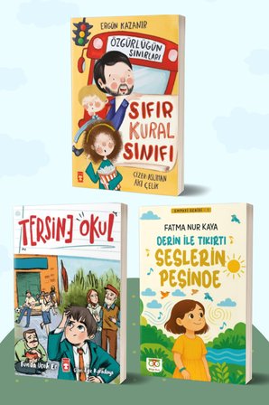Sıfır Kural Sınıfı & Özgürlüğün Sınırları /Ergün Kazanır - Tersine Okul/Funda Uçuk Er - Derin ile Tıkırtı Seslerin Peşinde/Fatma Nur Kaya