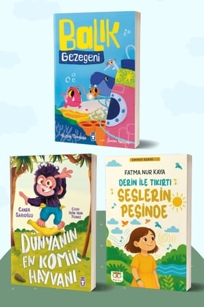 Balık Gezegeni/Büşra Tümkaya - Dünyanın En Komik Hayvanı/Caner Sarıoğlu - Derin ile Tıkırtı Seslerin Peşinde/Fatma Nur Kaya