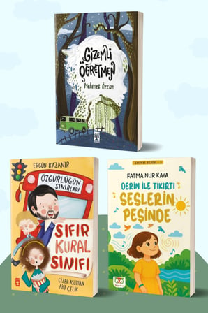 Gizemli Öğretmen/Mehmet Özcan - Sıfır Kural Sınıfı & Özgürlüğün Sınırları/Ergün Kazanır - Derin ile Tıkırtı Seslerin Peşinde/Fatma Nur Kaya