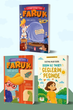 Uzaydaki Gizemli Robot Faruk - Şehirdeki Gizemli Sinyal Faruk/Caner Sarıoğlu - Derin ile Tıkırtı Seslerin Peşinde/Fatma Nur Kaya