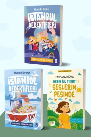 İstanbul Dedektifleri Karaltı Çetesinin Peşinde - İstanbul Dedektifleri 3 Profesör’ün Sırrının Peşinde/Mustafa Orakçı - Derin ile Tıkırtı Seslerin Peşinde/Fatma Nur Kaya